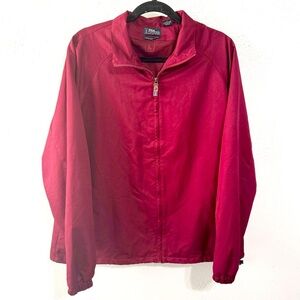 PGA Tour cranberry men’s windbreaker size large